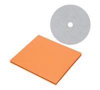 Stylebest Estabilizador de CD DVD Alfombrilla de Sintonización de Fibra de Carbono Esencial para una Experiencia de Mejorada 0,2 Mm para Todos los Reproductores de CD (Blanca)