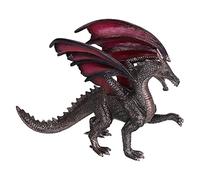 Stylebest Figurita de Dragón, Lindo Juguete Modelo Realista para Decoración y Colección del Hogar, Regalo de PVC de 18x10,2 Cm (PL124-152 Dragón de Acero)
