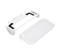 Stylebest Funda Protectora de Agarre para Consola Portátil, Funda Ergonómica a Prueba de Golpes para Interruptor OLED, Modelo de 7 Pulgadas, para Videojuegos, On-The-Go, ABS, PC (Blanco)