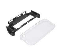 Stylebest Funda Protectora de Agarre para Consola Portátil, Funda Ergonómica a Prueba de Golpes para Interruptor OLED, Modelo de 7 Pulgadas, para Videojuegos, On-The-Go, ABS, PC (Negro)
