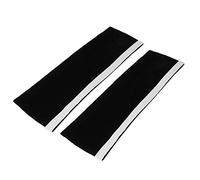 Stylebest Fundas para Manijas De Frigorífico, Protectores Suaves Antideslizantes, Decorativos para Electrodomésticos De Cocina, 2 uds. De Tela, 40x12,5 Cm (Negra)