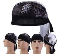 Stylebest Gorra de Ciclismo Diadema Elegante para Prevenir el Sudor Andar en Bicicleta Al Aire, Patrón de Dragón y Tigre para Hombres y Mujeres, Se Adapta a 540-680 Mm