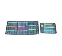 Stylebest Guía Magnética de Tiempo de Cocción con Referencia Rápida para Ollas a Presión y Freidoras Eléctricas, Material Magnético Suave, Juego de 2 Unidades (Juego Olla a presión 27 * 17)