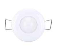 Stylebest Interruptor de Sensor de Movimiento PIR de 360° con Ajuste de Brillo Inteligente para Techos 100-240 V, Gestión de Luz de bajo Consumo