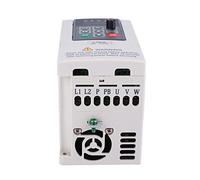 Stylebest Inversor de Frecuencia Variable de 220 V y 0,75 KW para Control de Velocidad del Motor con Alta Precisión de par Adecuado para Diversas Aplicaciones
