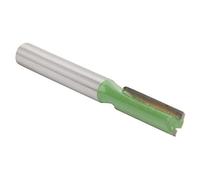 Stylebest Juego de 3 Brocas Enrutadoras de Doble Filo, Aleación Duradera y Acero Al Carbono, Perfecto para Carpintería, 6mm de Diámetro, 20mm de Longitud de Hoja (6x6x20)