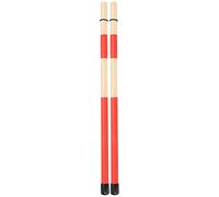 Stylebest Juego de Batería Premium Beam Sticks para un Rendimiento Potente 2 Pares de Accesorios de Goma de Arce (Roja)