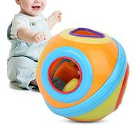 Stylebest Juego de Bloques de Construcción para Bebés para Educación Temprana con Colores Vibrantes y Formas Geométricas Hechos de ABS Ecológico para Bebés de 6 Meses en Adelante (Modelo de Bola de