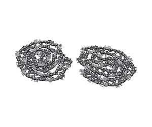 Stylebest Juego de Cadena de Motosierra de 18 Pulgadas, Cuchillas de Acero de Aleación Duraderas para un Corte Suave y Carpintería Eficiente, 2 Piezas para Tala (Sección 68)