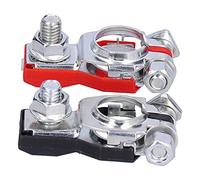 Stylebest Juego de Conectores de Terminales de Batería de 5 Pares con Buena Conductividad para Automóviles, Camiones, Vehículos Recreativos, Hechos de Aleación y ABS
