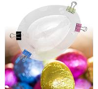 Stylebest Juego de Moldes de Silicona para Pasteles para Huevos de Pascua DIY, Divertidas Herramientas para Hornear para Niños y Adultos, Selección de Calidad Alimentaria de 5,9x4,5 Pulgadas