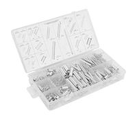 Stylebest Juego de Muelles Metálicos de 200 Piezas con Surtido de 20 Tamaños para Reparación y Mantenimiento en Vehículos y Electrodomésticos Fabricados en Acero Galvanizado