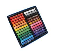 Stylebest Juego de Pasteles Al óleo, Pasteles Al óleo Duraderos de Colores Pesados para Pintar Arte de Graffiti, Paquete de 12, Respetuoso con el Medio Ambiente, 7 Cm (24 colores)