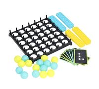 Stylebest Juego de Pelota Que Rebota, Juguete Interactivo para Diversión Entre Padres e Hijos, Fortalecimiento de la Coordinación con 16 Bolas y 9 Tarjetas