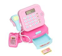 Stylebest Juguete de Caja Registradora, Juguete Electrónico Educativo Interactivo con Luz y Sonido para Niños de 3 Años en Adelante, Plástico, 18,5x11,5x7,5 Cm
