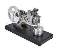 Stylebest Juguete Educativo Modelo de Motor con Construcción de Aluminio para Proyectos y Demostraciones Científicas, Tamaño 5,9 "x 3,3", para Niños