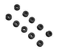 Stylebest Junta para Ventilador de Techo, Amortiguadores de Goma de bajo Ruido para un Ambiente de Vida Cómodo, Paquete de 10 (Negro 10 Uds.)