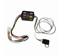 Stylebest Kit de Arnés de Cableado para Remolque de 4 Pines, Conexión Rápida, Fácil Instalación para MDX 2014-2020, Diseño ABS Duradero, Incluye 1 Arnés