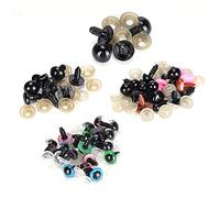 Stylebest Kit de Bricolaje de Narices y Ojos de Plástico para Elaborar Muñecos de Peluche y Ositos de Peluche con una Variedad de Colores Formas
