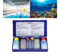 Stylebest Kit de Prueba de Calidad del Agua con Solución de Prueba de PH de Alta Pureza y Detección de Cloro para Acuarios y Piscinas