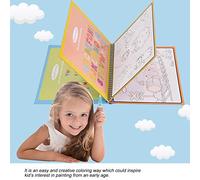 Stylebest Libro Mágico de Dibujo con Agua, Juguete Educativo Portátil para Niños de 3 Años en Adelante, Cuenta con Colorante de Agua Reutilizable con Bolígrafo, Ideal para Viajes y Escuela