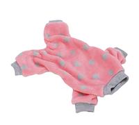 Stylebest Lindo Pijama Elástico para Perros para Mascotas Pequeñas y Medianas, Tela de Felpa Transpirable para Dormir y Fiestas, Rosa, 1 Unidad (SG)