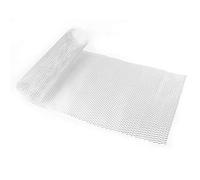 Stylebest Malla de Rejilla de Coche de 6x12mm Aleación de Aluminio Duradera Universal para Parachoques y Kit de Carrocería Plateado 100x33cm