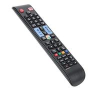 Stylebest Mando a Distancia de Repuesto para TV AA59-00638A Diseño Ergonómico Duradero Ideal para Uso Doméstico Negro 2 Pilas AAA