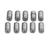 Stylebest Manga de Pasador Guía Accesorios de Molde 20Cr de Alta Precisión Posicionamiento Preciso para Moldeado Profesional Tamaño Interior de 10 Mm, Tamaño Exterior de 16 Mm, Paquete de 10