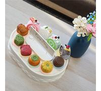 Stylebest Máquina Giratoria para Cupcakes, Soporte de Exhibición Automático para Fiestas de Cumpleaños Infantiles, Material ABS de Calidad Alimentaria, Giratorio Eléctrico, Ideal para Escaparate de