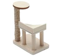 Stylebest Marco de Escalada para Gatos, Muebles de Casa de Muñecas en Miniatura de Color Madera para Decoración de Dormitorio y Sala de Estar, Escala 1:12