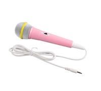 Stylebest Micrófono con Cable para Niños de Baja Distorsión para Niños Cantando y Karaoke Juguete Musical Portátil para Fiestas y Reuniones Familiares Plástico 1x (Rosada)