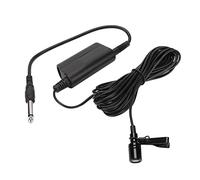 Stylebest Micrófono Lavalier Clip Omnidireccional Profesional para Guitarra Habla Batería Piano Negro 5 M