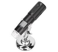 Stylebest Microscopio Digital Inalámbrico con 8 Luces LED para Visualización Detallada de Monedas, Plantas e Insectos, Tamaño Mini Portátil