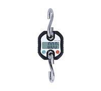Stylebest Mini Báscula de Grúa de 150kg, Gancho de Pesaje Duradero con Pantalla de para Pesca y Entrega Urgente C100 (Negra)