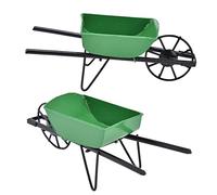 Stylebest Mini Carretilla 1:12, Carro de Jardín Compacto de Cuento de Hadas para Casas de Muñecas, Construcción de Metal, Tamaño 13,8 X 5 Cm, 1 Unidad