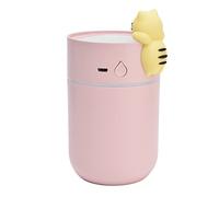 Stylebest Mini Humidificador de 260 Ml, Carga USB Portátil con Luz Nocturna LED para la Relajación del Vehículo en el Hogar y la Oficina
