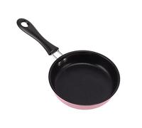Stylebest Mini Sartén de Acero Inoxidable Antiadherente para Cocinar Huevos Pequeños, 12cm (Rosáceo)