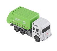 Stylebest Modelo de Camión de Basura Inercial para Niños - Juguete de Plástico Duradero para Juegos de rol - Enseña Clasificación de Basura y Educación Ambiental - Color de Rueda Aleatorio (Camión