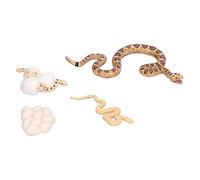 Stylebest Modelo de Ciclo de Crecimiento de Serpiente de Cascabel, Juguete Educativo para Niños para Mejorar Las Habilidades Cognitivas y Comprender la Naturaleza, Material Plástico Seguro