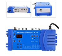 Stylebest Modulador Portátil ASM90, Convertidor Digital Compacto para AV Doméstico, Diseño ABS Ligero, Soporte VHF UHF