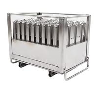Stylebest Molde para Helado de Acero Inoxidable Resistente, Fabricante de Moldes para Helado Casero para Delicias de Caseras, Plata 304, Tamaños de Lote