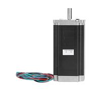 Stylebest Motor Paso a Paso Híbrido de 24 V 57, par de 3 Nm para Aplicaciones CNC, Eje de 8 Mm, Diseño Duradero (57HS11242A4D8 eje único)