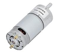 Stylebest Motorreductor Reductor Eléctrico 1500RPM DC24V Hecho de Cobre y Acero Inoxidable para Aplicaciones de Robótica y Automatización