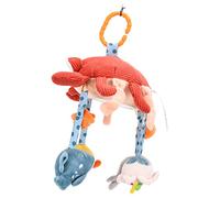 Stylebest Móvil para Cuna de bebé con Cangrejo de Peluche y Juguetes de Animales Giratorios para Recién Nacidos, Campana Colgante Ajustable para Cunas y Cochecitos (Set cangrejo peluche TM257)