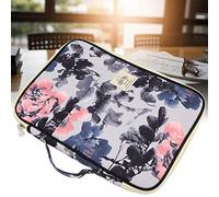 Stylebest Organizador de Carpetas de Archivos de Maletín A4 con Gran Capacidad para Viajes de Negocios Impermeable Gris 13,8x9,8 Pulgadas (35 * 25 * 3)
