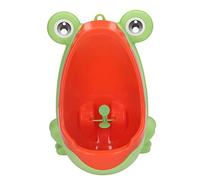 Stylebest Orinal para Niños, Orinal de Entrenamiento con Forma de Animal de Dibujos Animados Divertidos para Niños Pequeños, con Ventosas y Perchas, para Montaje en Pared del Baño (Amarilla)