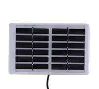 Stylebest Panel Solar de 1,2 W, Placa de Carga de Silicio Policristalino para Proyectos Domésticos, Pequeñas Aplicaciones de Bricolaje, 6V, 130x85mm