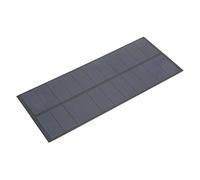 Stylebest Panel Solar de 2,2 W, Cargador Ligero y Portátil de Alta Eficiencia para Actividades Al Aire, Polisilicio Seguro y Duradero