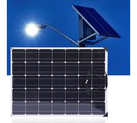Stylebest Panel Solar Flexible de 150 W con Controlador Solar de 20 A y Cable de Extensión de 10 M para Vehículos Recreativos, Tiendas de Campaña, Diseño Resistente Al Agua